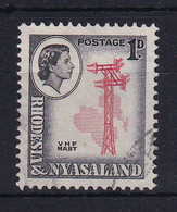 Rhodesia & Nyasaland: 1959/62   QE II - Pictorial     SG19     1d     Used - Rhodesia & Nyasaland (1954-1963)