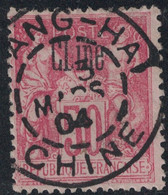 CHINE - SAGE - N°12 - OBLITERATION CENTRAL - SHANG-HAI -CHINE - .3 MARS 1904. - Used Stamps