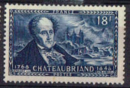 FR 26 - FRANCE N° 816 Neuf* Chateaubriand - Unused Stamps