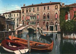 CARTOLINA  1966 ITALIA VENEZIA RIO DEI TOLENTINI Italy Venice Postcard Italien Ansichtskarten - Stazione Termini