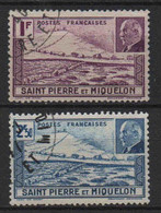 St Pierre Et Miquelon - 1941 - Pétain  - N° 210/211  - Oblit - Used - Usati