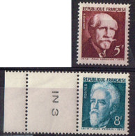 FR 26 - FRANCE N° 820/21 Neufs* - Unused Stamps