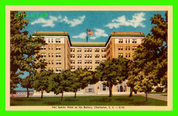 CHARLESTON, SC - FORT SUMTER HOTEL ON THE BATTERY. -  F. J. MARTSCHINK CO - ÉCRITE EN 1950 - - Charleston