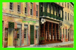 CHARLESTON, SC - DOCK STREET THEATRE, OPENED IN 1736  - ÉCRITE EN 1950 - PUB. BY PAUL E. TROUCHE - - Charleston