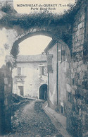 87)   MONTPEZAT  De QUERCY  -  Porte Saint Roch - Montpezat De Quercy