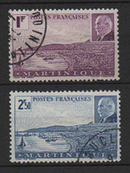 Martinique - 1941  - Pétain - N° 189/190  - Oblit - Used - Used Stamps