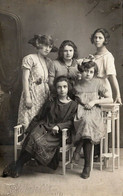 FANO - FOTO DI RAGAZZE IN POSA - CARTOLINA FOTOGRAFICA FP SCRITTA NEL 1924 - Fano