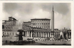 Vaticano - Italia - Rome - Roma - Piazza S. Pietro - Carte Postale Pour La France - 22 Octobre 1930 - Vatikanstadt