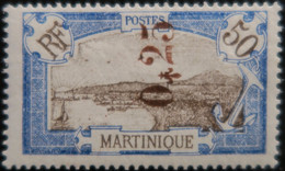 LP3844/733 - 1924 - COLONIES FRANÇAISES - MARTINIQUE - N°110 NEUF* - Unused Stamps