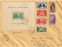 GUINEE FRANCAISE LETTRE RECOMMANDEE DEPART CONAKRY 14 JUIL 37 GUINEE-FRANCAISE POUR LA GUINEE FRANCAISE - Covers & Documents