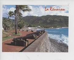 Ile De La Réunion : Saint Denis Le Barachois (les Canons Militaria) Cp Vierge N°9 Philipr Poux Photographe - Saint Denis