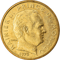 Monnaie, Monaco, Rainier III, 10 Centimes, 1976, TTB, Aluminum-Bronze - 1960-2001 Nouveaux Francs