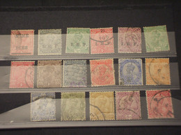 INDIA - INSIEME: RE DI 17 VALORI - TIMBRATI/USED - Collections, Lots & Series