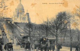 22-6498 : PARIS. SQUARE SAINT-PIERRE. MONTMARTRE. DILIGENCE OMNIBUS - Unclassified