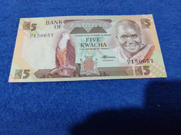 ZAMBİYA - 5 KWACHA - Zambie