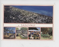 Ile De La Réunion : Saint Paul Multivues (cp Vierge N°638 A.M. Breger Photographe) - Saint Paul