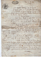 VP21.162 - SAINT JEAN D'ANGELY - Acte De 1837 - Obligation Par Mme & Mr P. VERNON De LOIRE à Mr L. BONNARME - Manuscrits