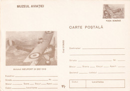 A22819  - NIEUPORT AVION  POSTAL STATIONERY UNUSED GOOD SHAPE REPUBLICA SOCIALISTA ROMANIA - Ganzsachen