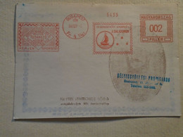 D191908   Hungary -Special Postmark - 1941  International Sport Week At Lake BALATON  EMA  -  Red Meter -  Freistempel - Vignette [ATM]