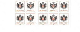 Carnet Neuf** De Monaco Numéro 15 Zone A Année 2005 - Carnets