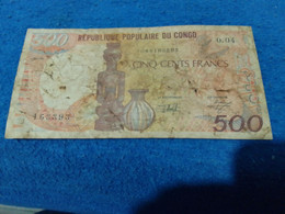 KONGO- 500 FRANK - Comoros