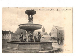 OUDENAARDE - Fontaine Louise Marie - Verzonden 1904 - édit : Beyernaege Vindevogel - Grand'place Audenarde - Oudenaarde