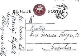 Portugal & Bilhete Postal, Via Ambulancia, Albegaria A Velha  A Coimbra 1965 (9799) - Lettres & Documents