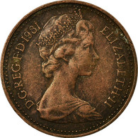 Monnaie, Grande-Bretagne, Elizabeth II, 1/2 New Penny, 1981, TTB, Bronze, KM:914 - 1/2 Penny & 1/2 New Penny