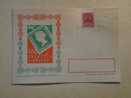 D191918 Hungary  - 1940   -the Stamp Is 100 Years  Comm. Postcard  One Penny  Great Britain - Otros & Sin Clasificación