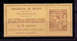 MONACO - TP MONACO - N°1 X TTB - Teléfono