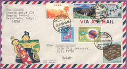 Envelope. Japan. 1969. Hina Matsuri, Doll's Festival - Briefe U. Dokumente