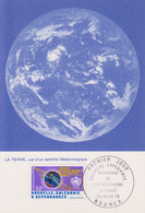 Carte  Maximum  1er Jour   NOUVELLE CALEDONIE   1ére  Expérience  Mondiale  De  L' Atmosphére  Globale   1979 - Tarjetas – Máxima