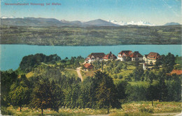 Postcard Switzerland Nervenhellanstalt Hohenegg Bei Meilen 1919 - Egg