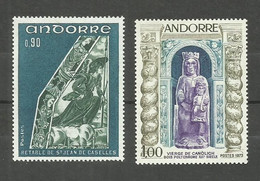 Andorre Français N°223, 228 Neufs** Cote 5€ - Unused Stamps