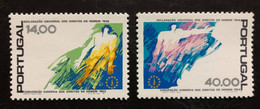 PORTUGAL, **MINT, Uncirculated Full Set, 2 Vls. « Human Rights », « Droits De L'Homme », 1978 - Unused Stamps
