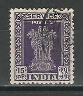 India Mi D137 I, SG O171 O Used - Dienstmarken