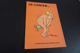 BELLE ILLUSTRATION HUMORISTIQUE ET SEXY..."LE  CANCER" .. - Meunier, G.