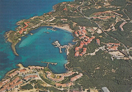 CARTOLINA  PORTO ROTONDO,OLBIA,SARDEGNA,VEDUTA AEREA,MARE,SPIAGGIA,VACANZA,LUNGOMARE,BELLA ITALIA,NON VIAGGIATA - Olbia