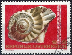 Austria 1976 - Mi 1510 - YT 1339 ( Ammonite Fossil ) - Fossili