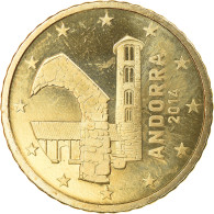 Andorra, 50 Euro Cent, 2014, SPL, Laiton, KM:New - Andorra