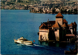 Switzerland Lac Leman Montreux Chateau Du Chillon - Otros & Sin Clasificación