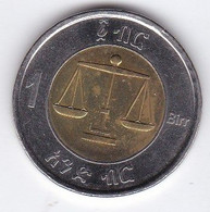 MONEDA DE ETIOPIA DE 1BIRR DEL AÑO 2002  (COIN) - Aethiopien