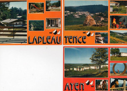 5 CP Publicité " Village De Vacances Val " Vorey, Lapleau ,Tence , Ayen , Vendes - Publicité