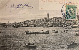 Salut De Constantinople - Péra Et Galata - Vue Prise De La Mer - Turquie Turkey - Turkije