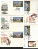 UX143 5 Postal Cards FDC 1989 - 1981-00