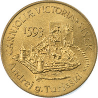 Monnaie, Slovénie, 5 Tolarjev, 1993, FDC, Nickel-brass, KM:9 - Slovenia