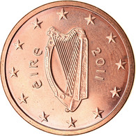 IRELAND REPUBLIC, 5 Euro Cent, 2011, SPL, Copper Plated Steel, KM:34 - Irland