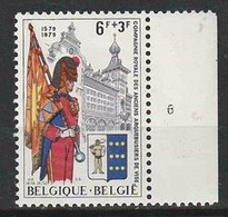 Belgie OCB 1894 ** MNH Met Plaatnummer 6. - 1971-1980