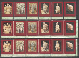 ONU 1997 - Unesco - Guerrieri Di Terracotta Di Qin Shi Huabg - 3 Sedi (New York - Ginevra - Vienna) .     (g8964) - Vrac (max 999 Timbres)