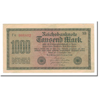 Billet, Allemagne, 1000 Mark, 1922, 1922-09-15, KM:76b, TB - Administration De La Dette